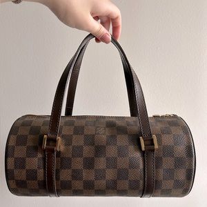 Louis Vuitton Papillon Damier Ebene Bag